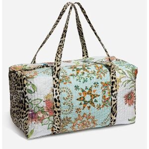 *NWOT* Johnny Was Quilted Duffle Bag